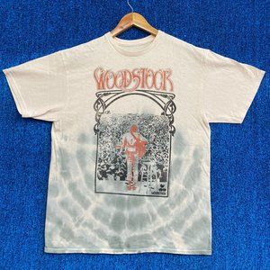 Woodstock Tie Dye Tee Size Large